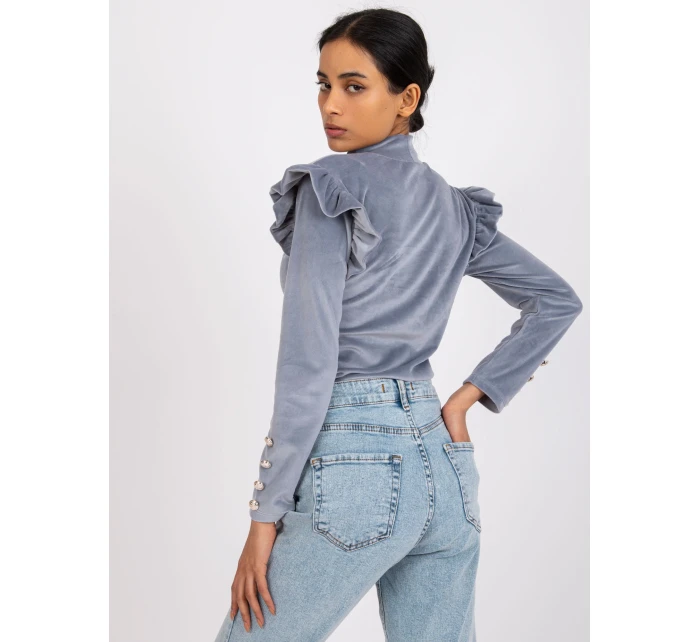 Halenka DHJ BZ 6533A.44P šedá