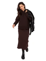 Bluza RV BL model 21724653 ciemny brązowy - FPrice