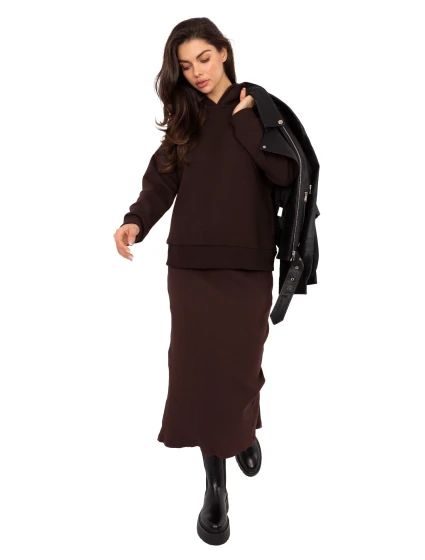 Bluza RV BL model 21724653 ciemny brązowy - FPrice