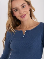 Bluzka WT BZ ciemny niebieski model 21875418 - FPrice Bluzka WT BZ ciemny niebieski model 21875418 - FPrice