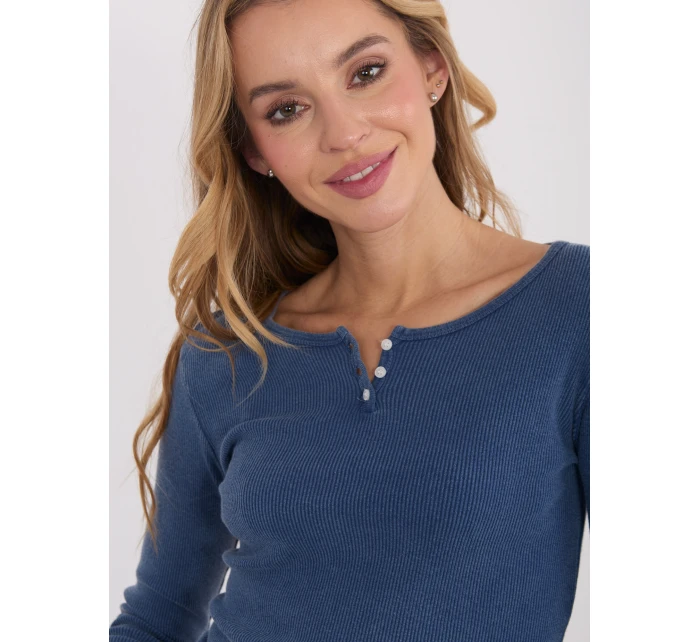 Bluzka WT BZ ciemny niebieski model 21875418 - FPrice Bluzka WT BZ ciemny niebieski model 21875418 - FPrice