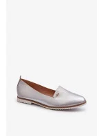 Mokasiny W-98 stříbrné - Step in style