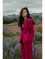 Sako s jedním knoflíkem  švestka model 22069754 - STYLOVE