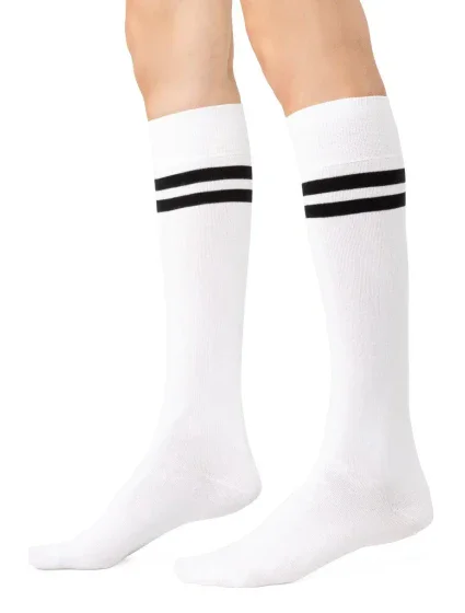 Dámské vzorované podkolenky 072