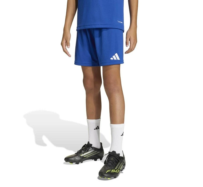 Dětské šortky adidas Entrada 26 modré JZ6524 Dětské šortky adidas Entrada 26 modré JZ6524