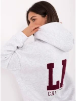 Bluza IT BL model 21378688 jasny szary - FPrice Bluza IT BL model 21378688 jasny szary - FPrice