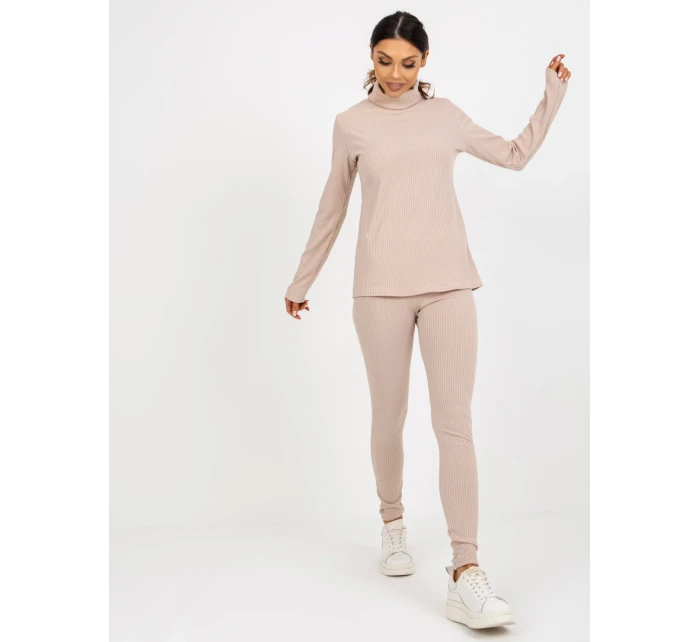 Dámská halenka LK BZ 509192.55P béžová - FPrice Dámská halenka LK BZ 509192.55P béžová - FPrice