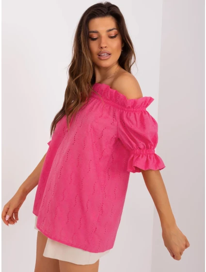 Bluzka LK BZ model 18694327 ciemny różowy - FPrice