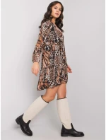 Šaty WN SK 2311 3.84 černá a béžová