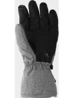 Pánské lyžařské rukavice 4F H4Z22-REM001 šedé