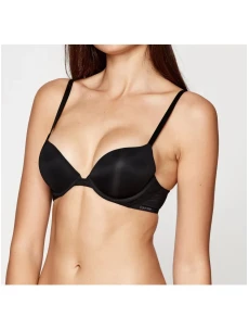 Plunge push up podprsenka QF5613E  UB1 černá - Calvin Klein
