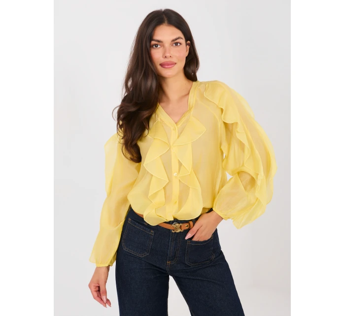 IT košile KS 29035.50 žlutá IT košile KS 29035.50 žlutá