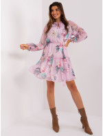 Sukienka LK SK 509408.03X jasny fioletowy