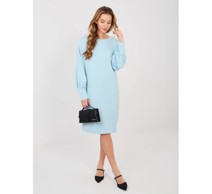 Sukienka RV SK model 22013715 jasny niebieski - FPrice Sukienka RV SK model 22013715 jasny niebieski - FPrice