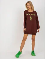 Mikina VI BL model 17865896 tmavě hnědá - FPrice