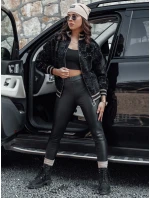 Dámská alpaka JOYCE rozepínací bunda černá FashionStreet NY0689