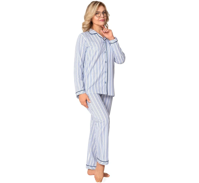 Pyžamo 224 model 21765054 III délka/r M2XL rozepínací - MARTEL