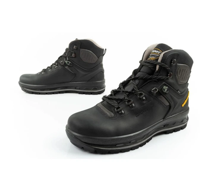 model 21479888 Nero pánské trekové boty kožené nepromokavé kotníkové boty - Grisport model 21479888 Nero pánské trekové boty kožené nepromokavé kotníkové boty - Grisport