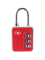 VISACÍ ZÁMEK NA KUFŘÍK PROWORLD RED