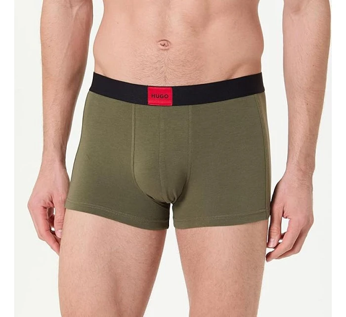 Pánské boxerky Hugo Trunk 3 Pak bavlněné spodní prádlo ve fitted střihu Pánské boxerky Hugo Trunk 3 Pak bavlněné spodní prádlo ve fitted střihu