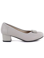 Semišové pantofle na platformě Potocki W WOL105C hnědé