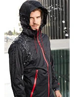 JN Pánská 3vrstvá softshellová bunda 02. black/red model 22529611 - Daiber JN Pánská 3vrstvá softshellová bunda 02. black/red model 22529611 - Daiber