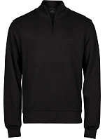 Tee Jays TJ 5506 Mikina interlock s 1/4 zipem 18.5506 black Tee Jays TJ 5506 Mikina interlock s 1/4 zipem 18.5506 black