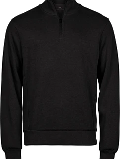 Tee Jays TJ 5506 Mikina interlock s 1/4 zipem 18.5506 black