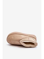 Dámské Sněhule Na Podrážce Beige model 21645981 - Boto Dámské Sněhule Na Podrážce Beige model 21645981 - Boto