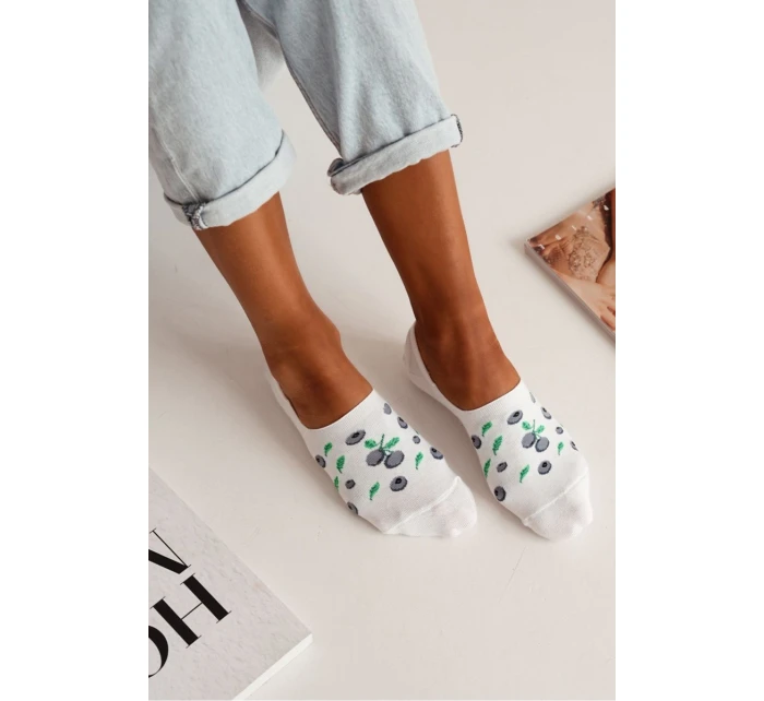 Dámské Bavlněné Micro Ponožky model 21697624 Bílé - Milena