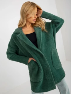 Dámský kabát MBM PL 1517.00P tmavě zelený