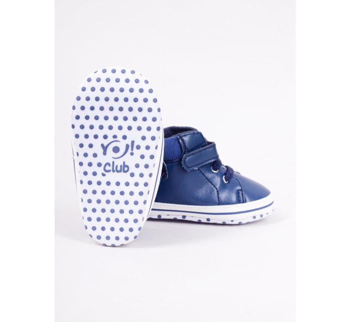 Yoclub Dětské chlapecké boty OBO-0198C-1900 Navy Blue