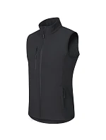 Trail softshellová vesta pánská ebony gray Trail softshellová vesta pánská ebony gray