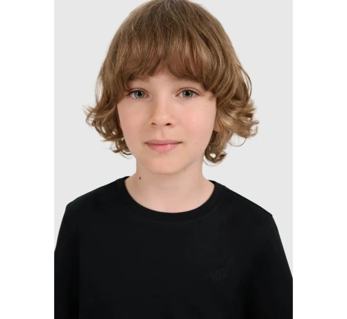 Chlapecké hladké tričko 4F 4FJRMM00TTSHM3254-20S Chlapecké hladké tričko 4F 4FJRMM00TTSHM3254-20S