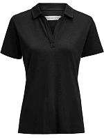 Scarsdale Polo Women Dámské piqué polo z těžké bavlny model 22453780 black - James Harvest Scarsdale Polo Women Dámské piqué polo z těžké bavlny model 22453780 black - James Harvest