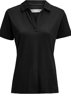 Scarsdale Polo Women Dámské piqué polo z těžké bavlny model 22453780 black - James Harvest