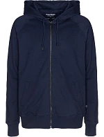 Pure Waste HJUB Unisex mikina s kapucí 74.HJUB solid navy Pure Waste HJUB Unisex mikina s kapucí 74.HJUB solid navy