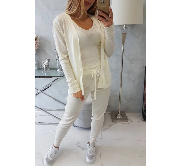 Sada svetrů 3-dílná ecru Sada svetrů 3-dílná ecru