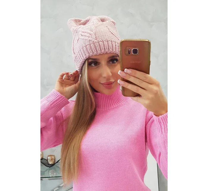 Majka dámská čepice K376 powder pink