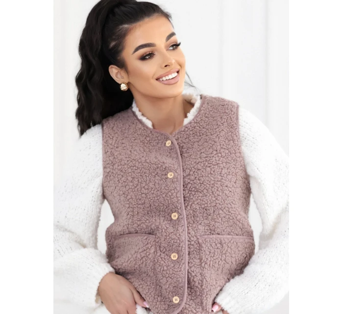 Kamizelka CS KZ 1404.99P ciemny bezowy Kamizelka CS KZ 1404.99P ciemny bezowy