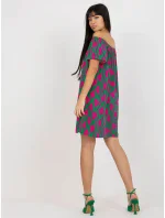 Dámské šaty D73771R30145J zelená - FPrice Dámské šaty D73771R30145J zelená - FPrice