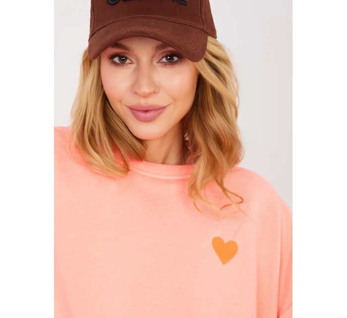 Mikina MJ BL Q2101.84 fluo orange