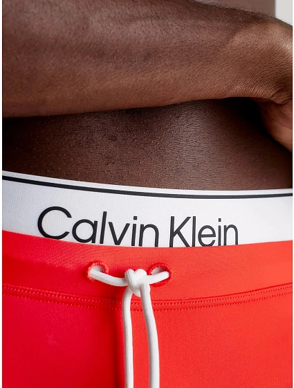 Pánské plavky oranžové model 20268694 - Calvin Klein Pánské plavky oranžové model 20268694 - Calvin Klein