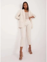 Dámské sako TW ZT BI 24155a.01X Světle béžová - FPrice