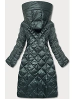 DŁUGA KURTKA PIKOWANA DAMSKA model 21244206 - Ann Gissy