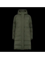 CMP dámská zimní bunda s kapucí, zateplená, nepromokavá, zelená (34K0096/F905)