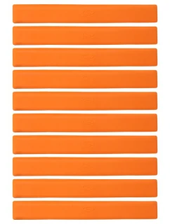Ploché popisovače - pruhy 51x6cm 10ks jasně oranžové SMJ sport ZPP-O