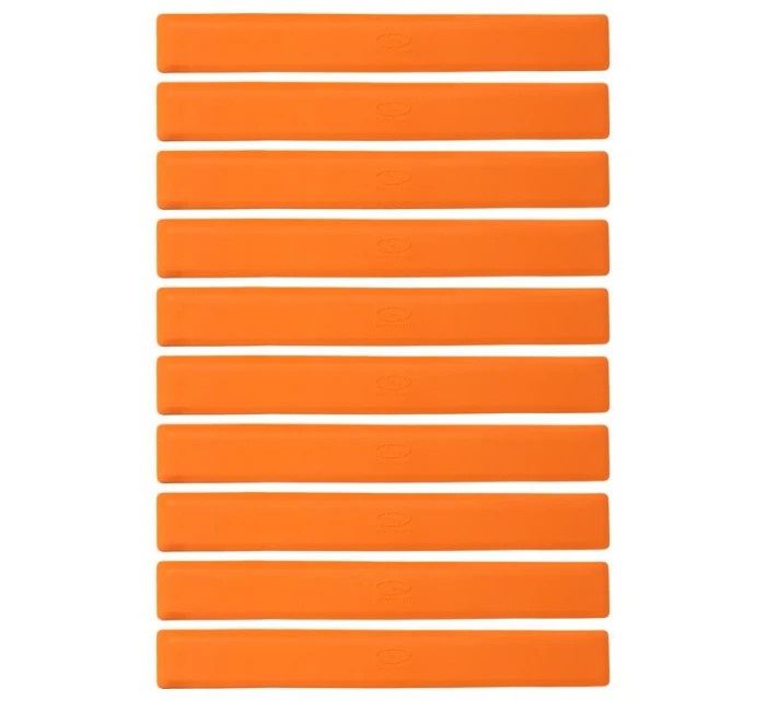 Ploché popisovače - pruhy 51x6cm 10ks jasně oranžové SMJ sport ZPP-O
