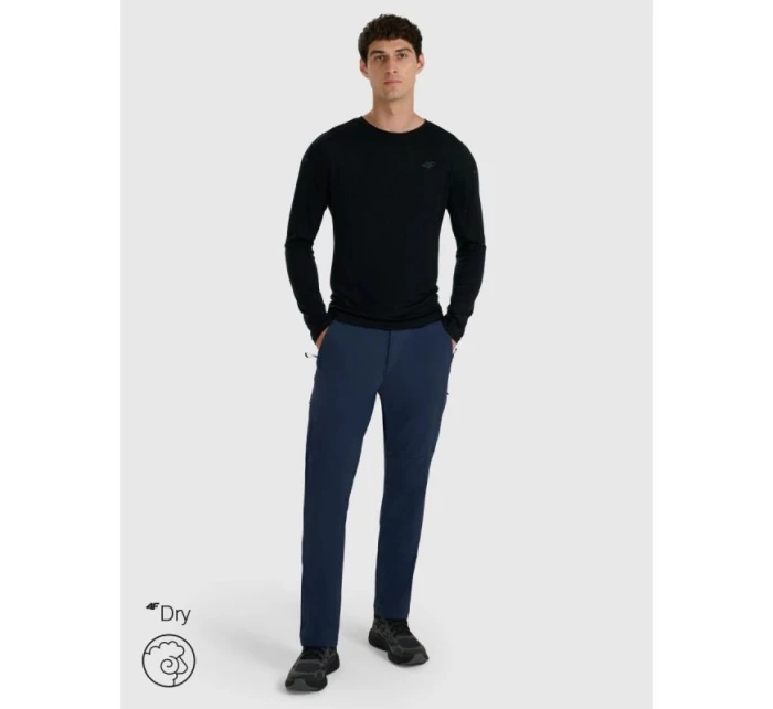 Pánský dlouhý rukáv z rychleschnoucí merino vlny model 21816723 - 4F Pánský dlouhý rukáv z rychleschnoucí merino vlny model 21816723 - 4F