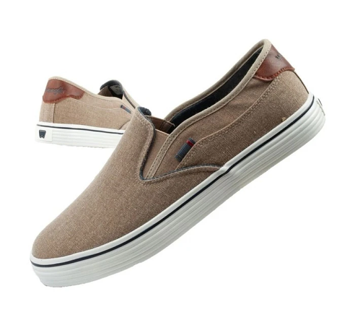 Pánská sportovní obuv SlipOn brown comfortable model 22060561 - Wrangler Pánská sportovní obuv SlipOn brown comfortable model 22060561 - Wrangler